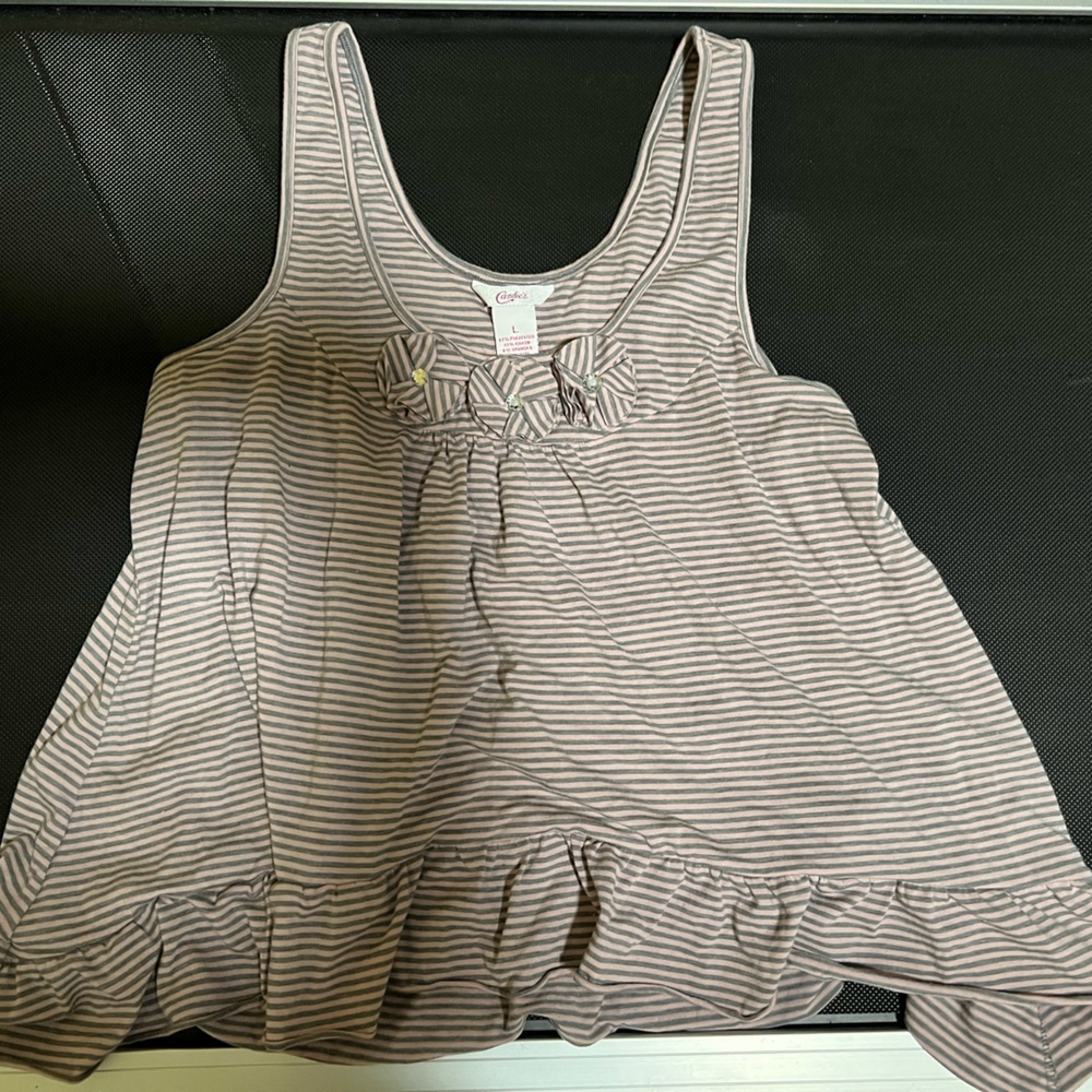 Striped tank top